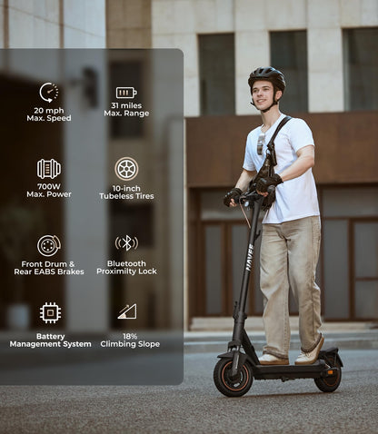 1000W All Terrain Electric Scooter with Suspension