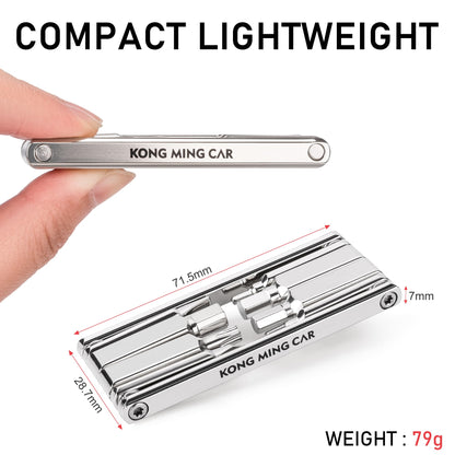 8-in-1 Bike Repair Kit with CO2 Inflator
