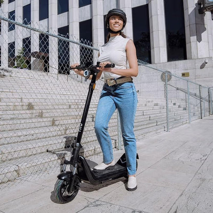 Electric Scooter with Suspension for Adults