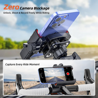 Shockproof Bike Phone Mount Anti Vibration