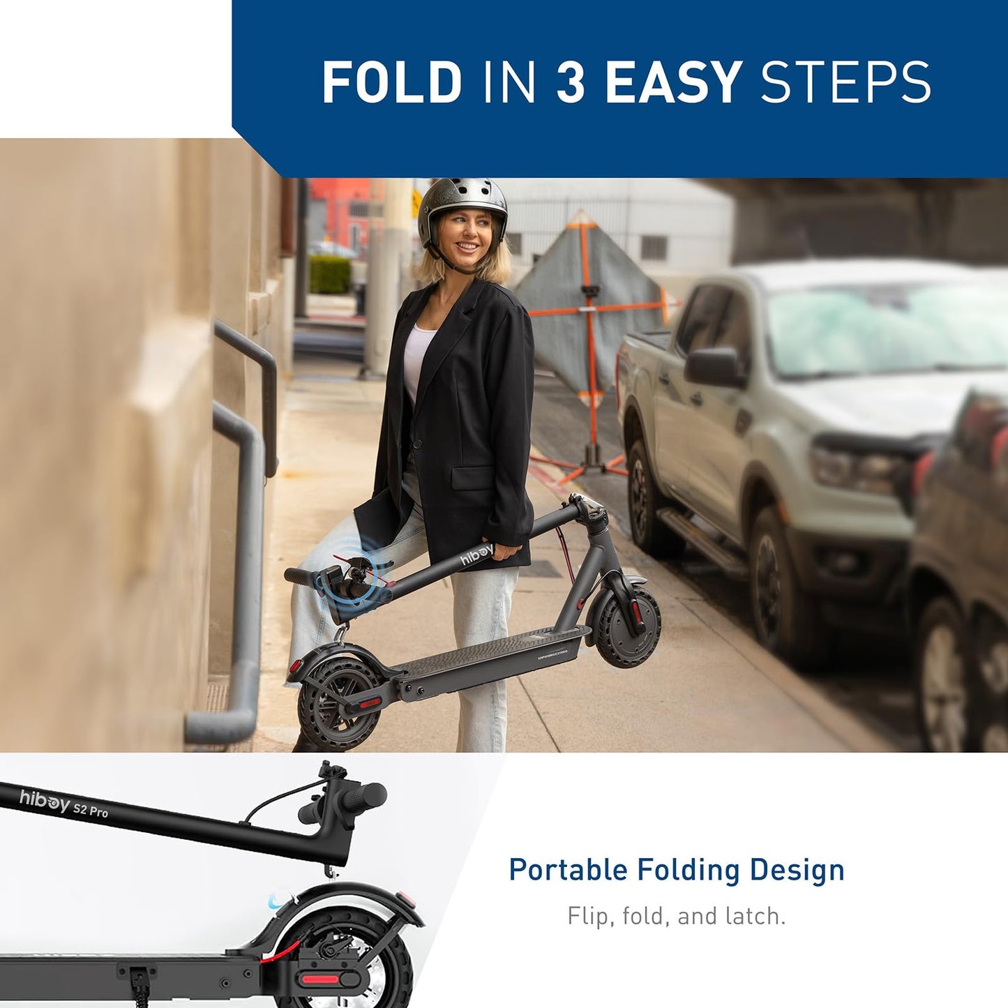 500W Electric Scooter with 10 Inch Tires