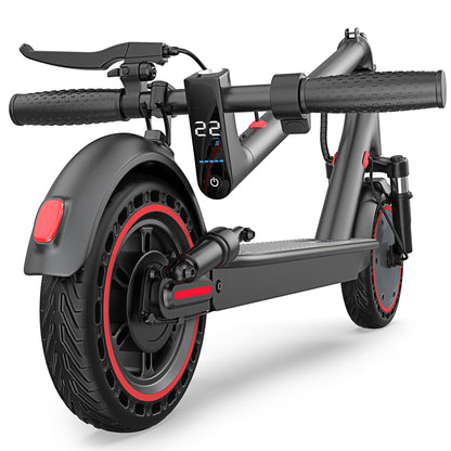 Folding Electric Scooter with Dual Suspension