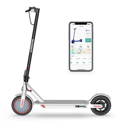 Folding Electric Scooter with Dual Suspension