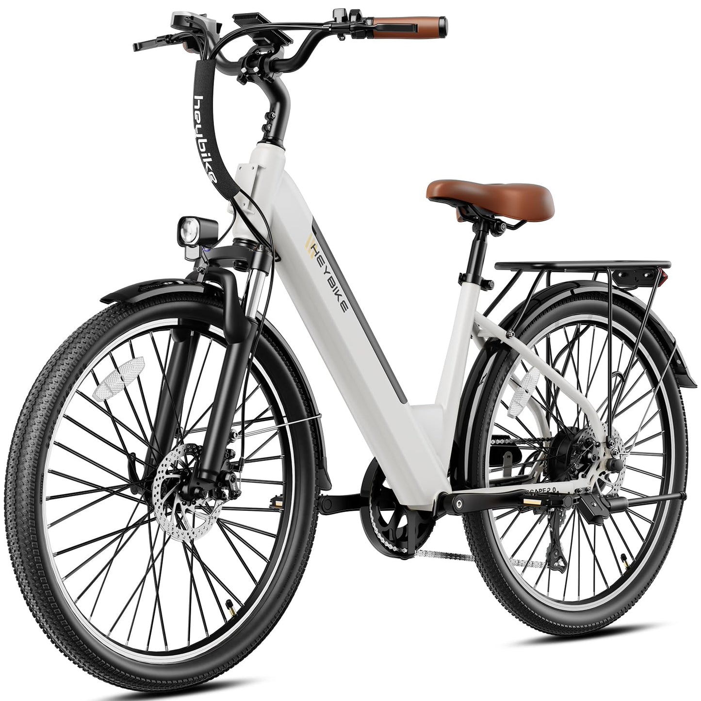 1200W Peak Electric Commuter Bike 26 Inch