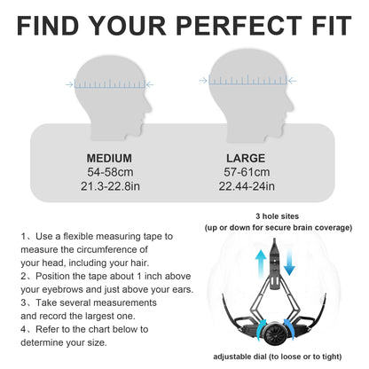 Lightweight Adult Mountain Bike Helmet with Visor
