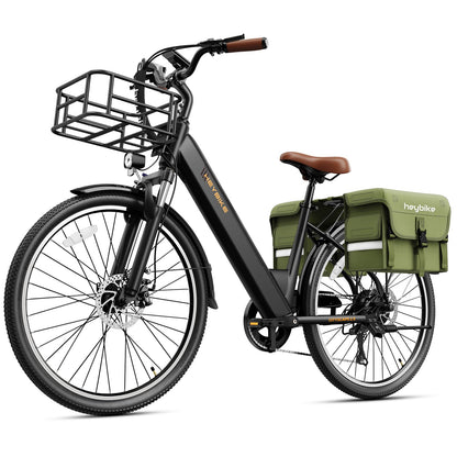1200W Peak Electric Commuter Bike 26 Inch