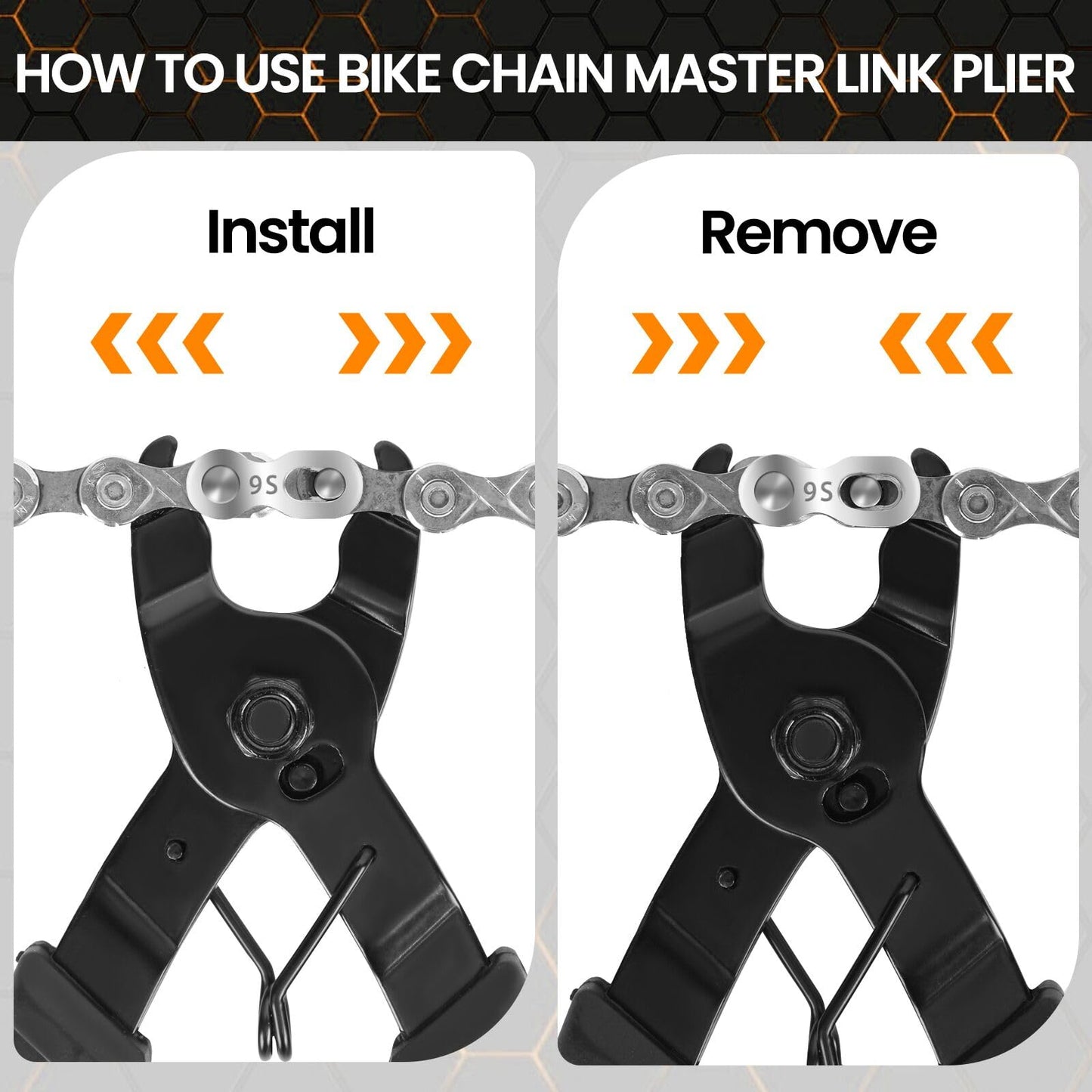 Bike Chain Repair Tool Set with Chain Pliers