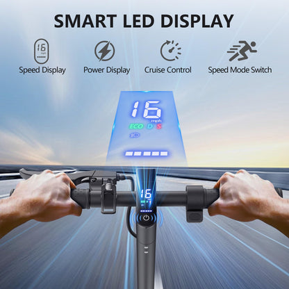 350W Foldable Electric Scooter with Smart App