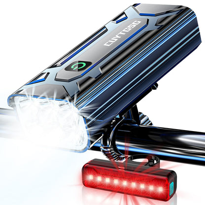 6800 Lumen Bike Light Set for Night Riding