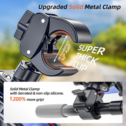 Shockproof Bike Phone Mount Anti Vibration