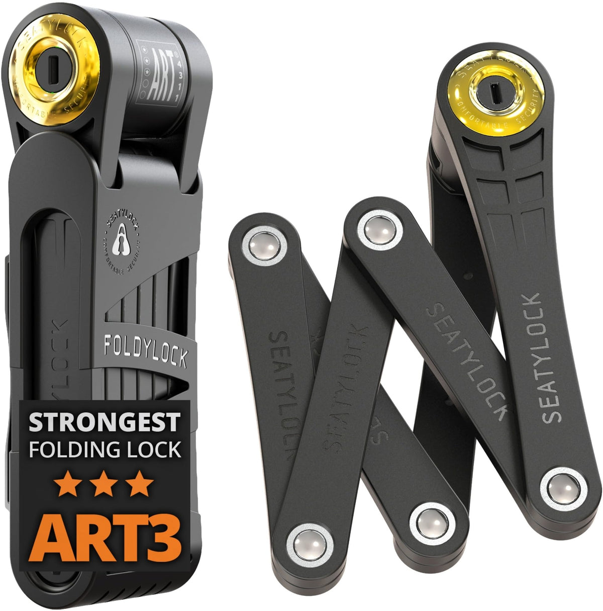 High Security Folding Bike Lock Anti Theft