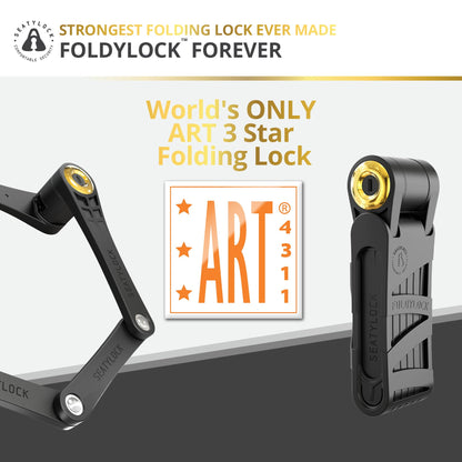High Security Folding Bike Lock Anti Theft