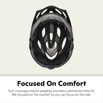 Adjustable Adult Bike Helmet with Visor
