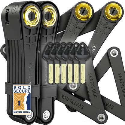 High Security Folding Bike Lock Anti Theft
