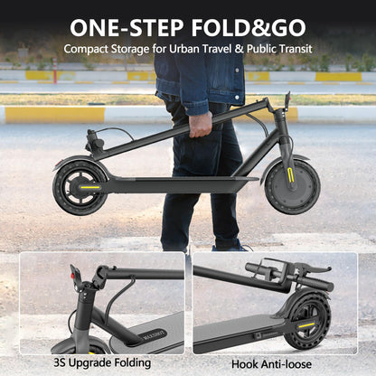 350W Foldable Electric Scooter with Smart App