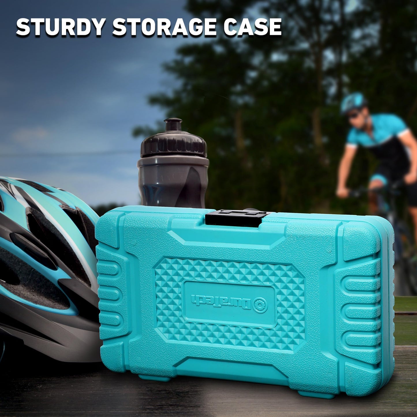 Bicycle Repair Tool Kit with Storage Box