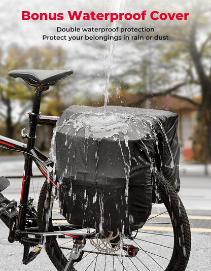 Water Resistant Bike Trunk Pannier Bag