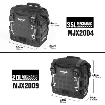 Waterproof Motorcycle Saddle Bags Quick Release