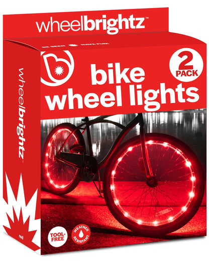 LED Bike Wheel Lights with Weatherproof Design