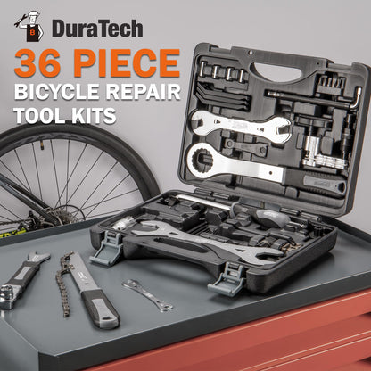 Bike Repair Tool Set with Portable Carry Case