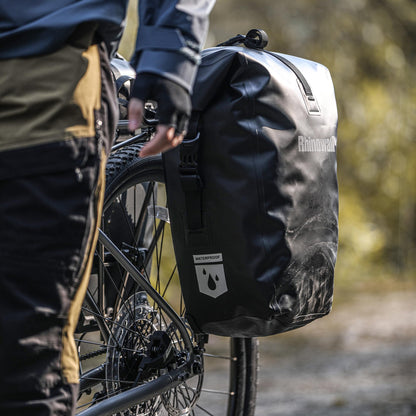 Waterproof Bike Pannier Bag with Rack Mount