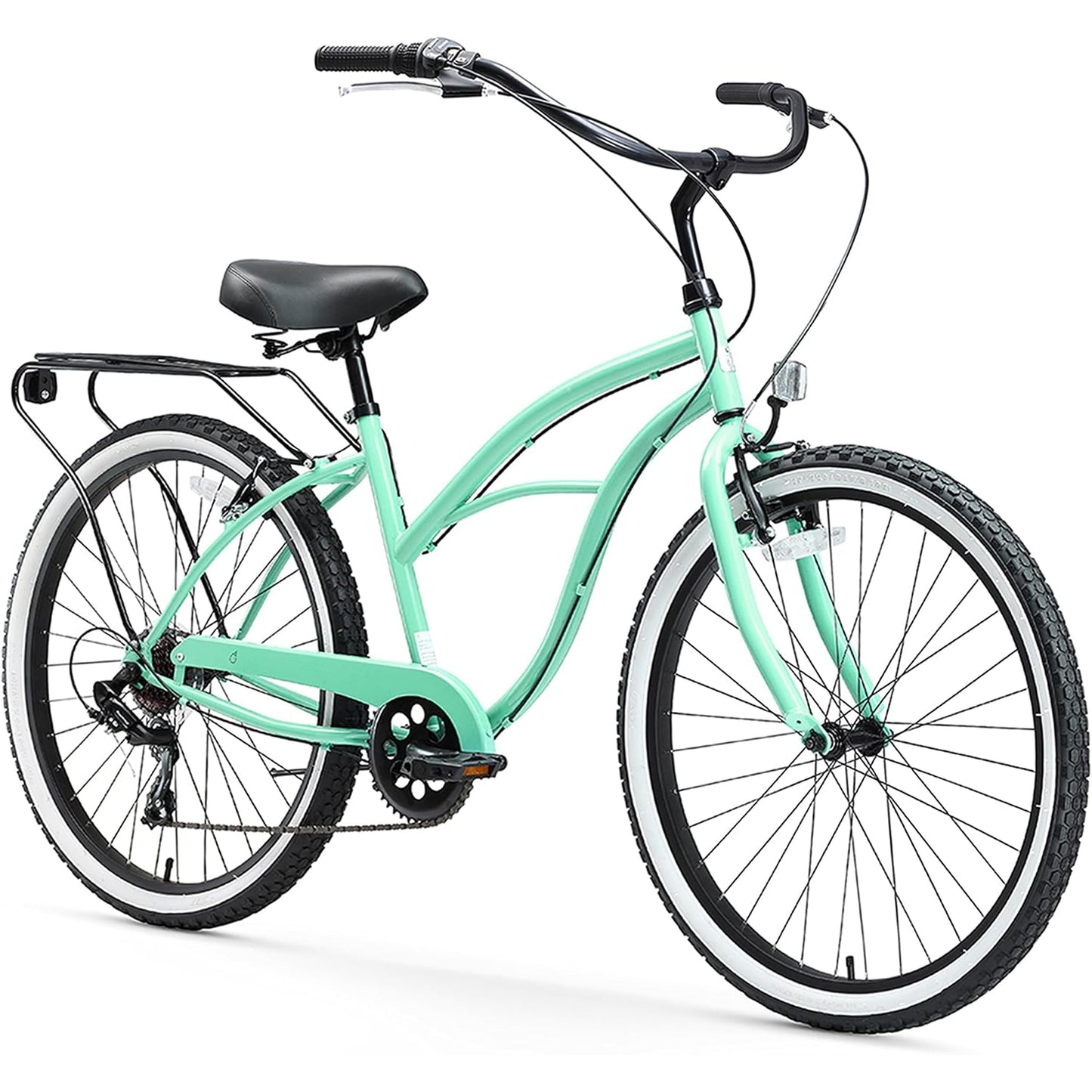 Women's Beach Cruiser Bike Around The Block