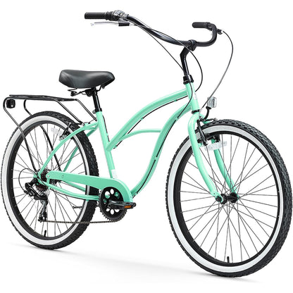 Women's Beach Cruiser Bike Around The Block