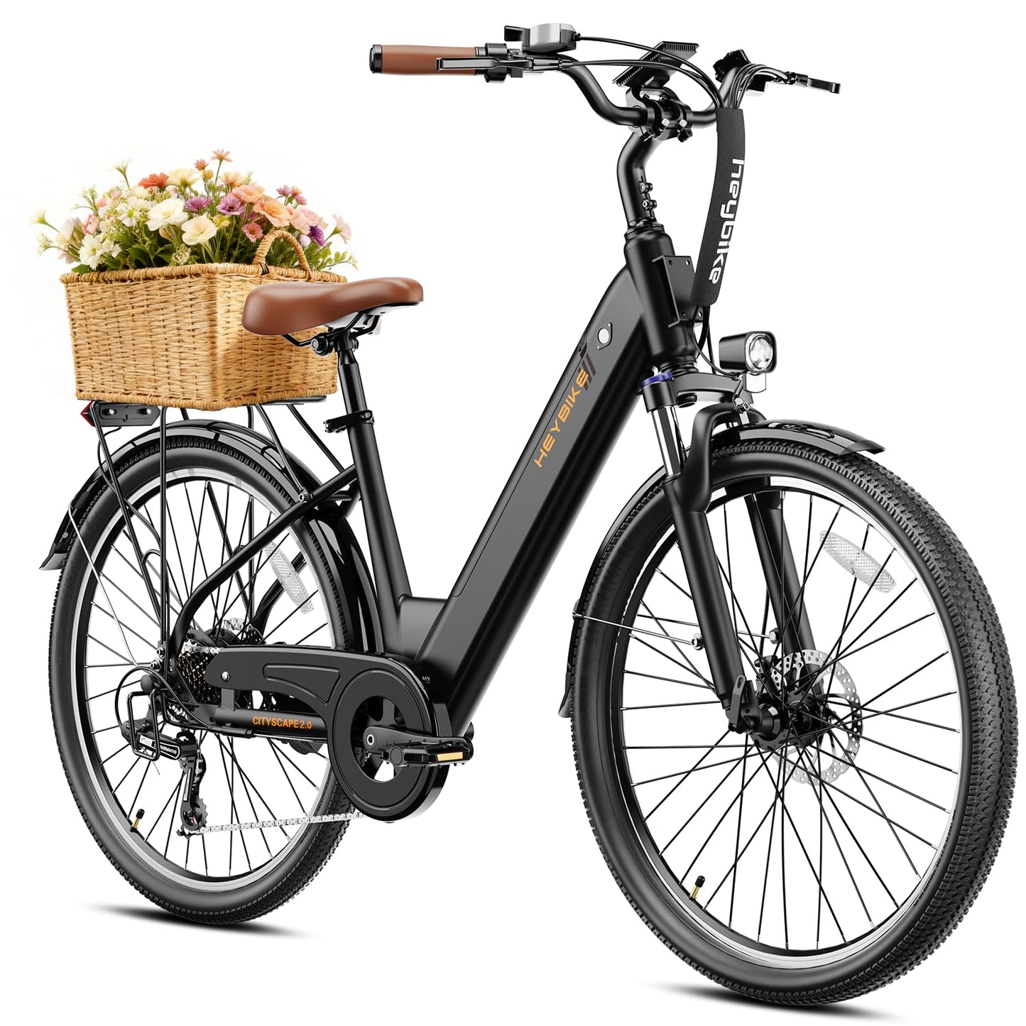 1200W Peak Electric Commuter Bike 26 Inch