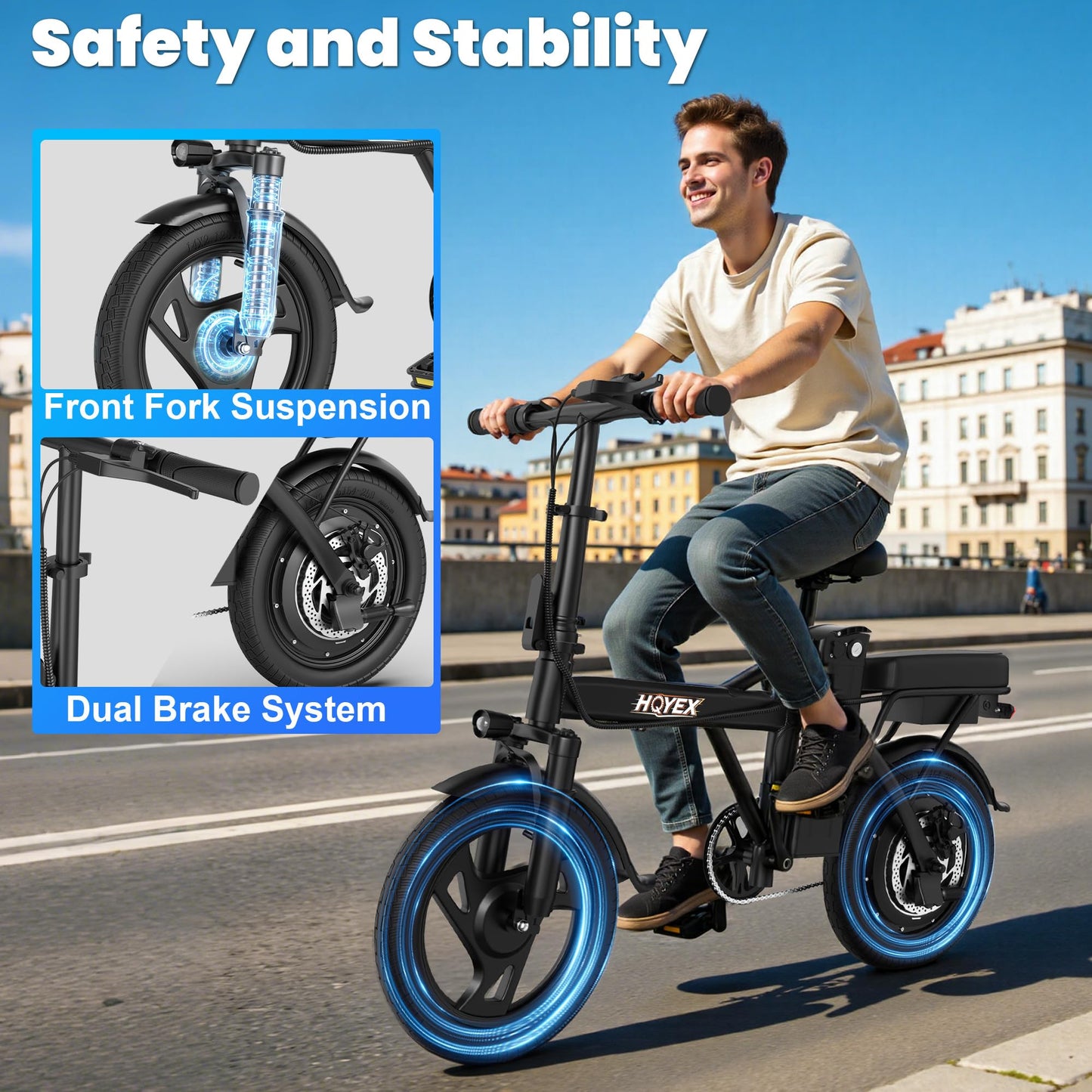 48V Electric Bike for Adults 500W-1500W