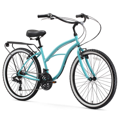 Women's Beach Cruiser Bike Around The Block