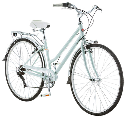 700C 7-Speed Hybrid Bike with Cargo Rack