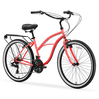 Women's Beach Cruiser Bike Around The Block