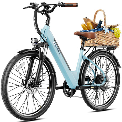 1200W Peak Electric Commuter Bike 26 Inch