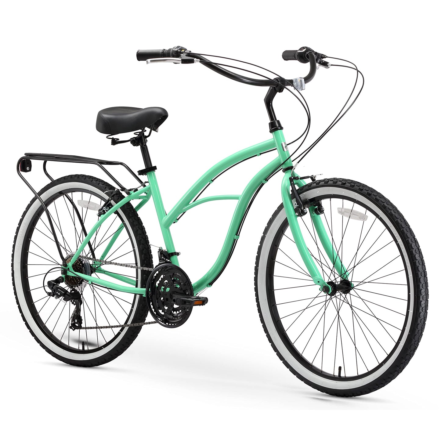 Women's Beach Cruiser Bike Around The Block