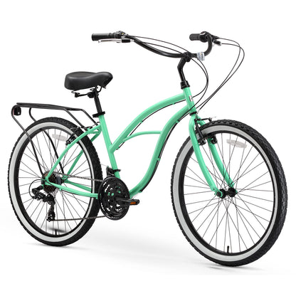Women's Beach Cruiser Bike Around The Block