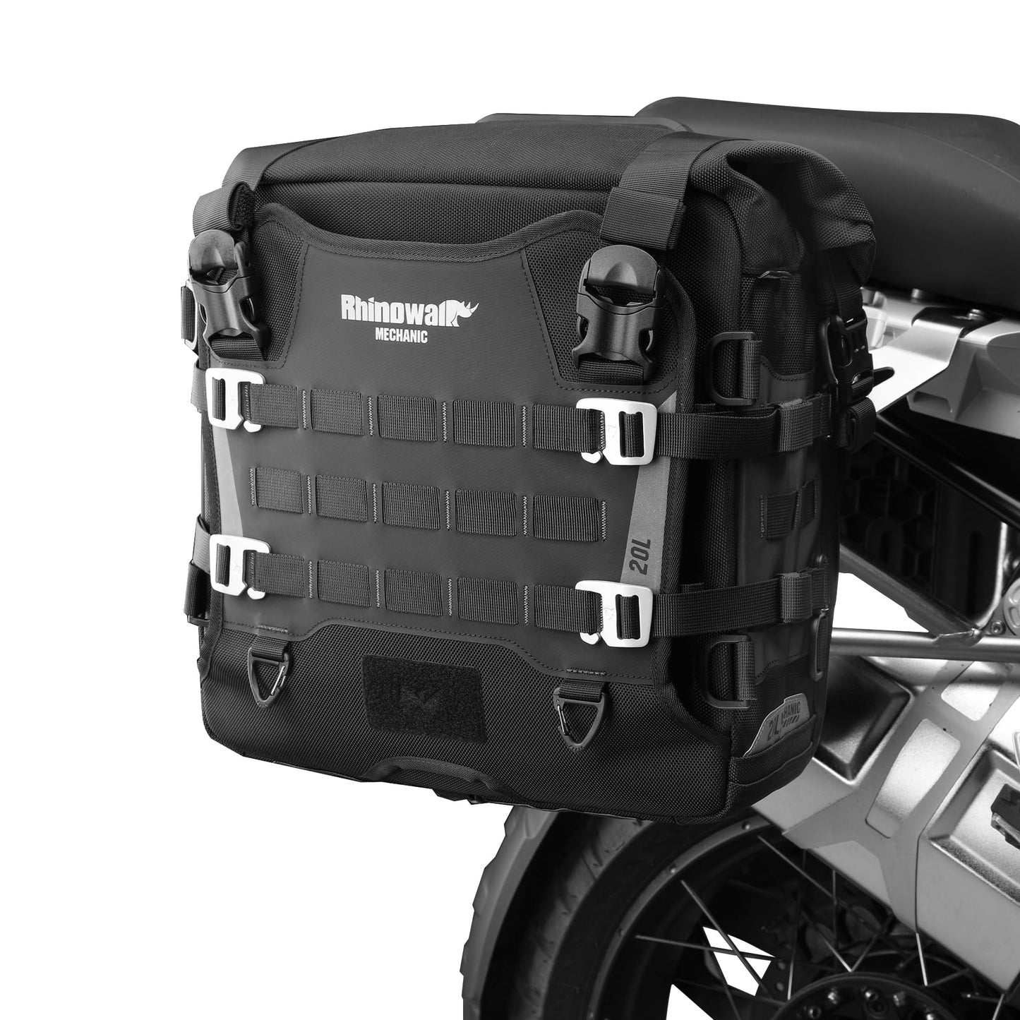 Waterproof Motorcycle Saddle Bags Quick Release