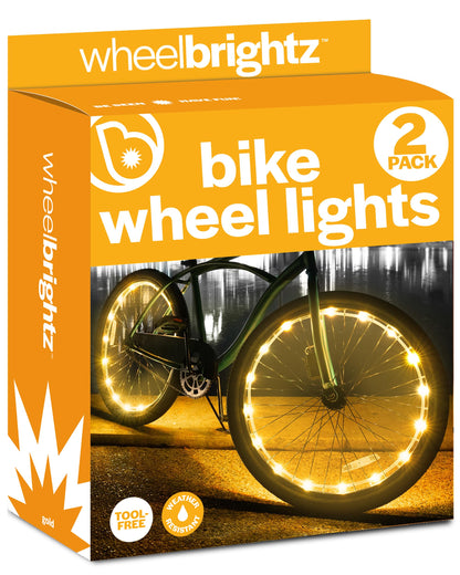 LED Bike Wheel Lights with Weatherproof Design