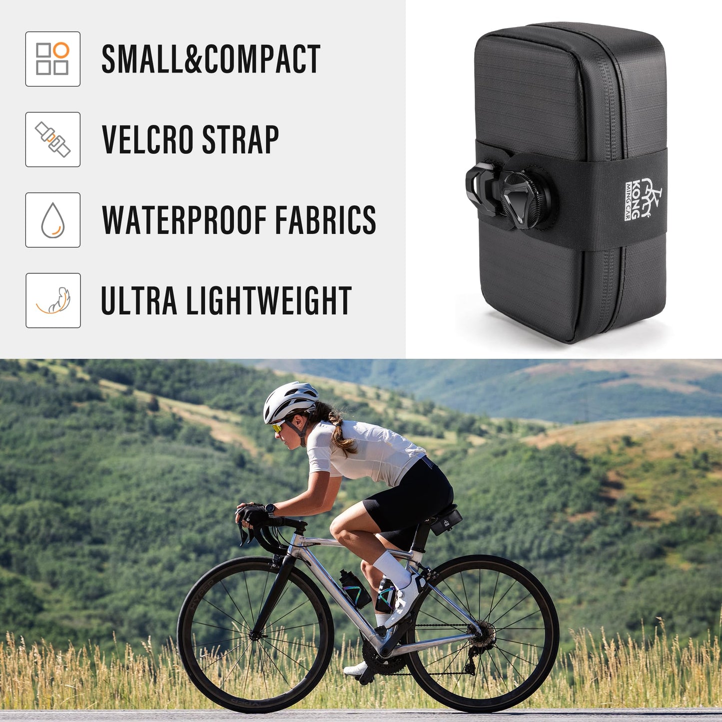 8-in-1 Bike Repair Kit with CO2 Inflator