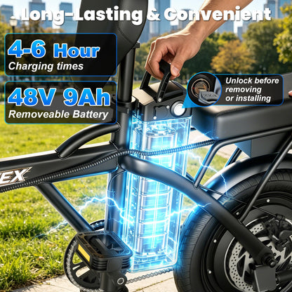 48V Electric Bike for Adults 500W-1500W
