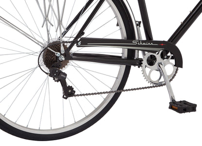700C 7-Speed Hybrid Bike with Cargo Rack