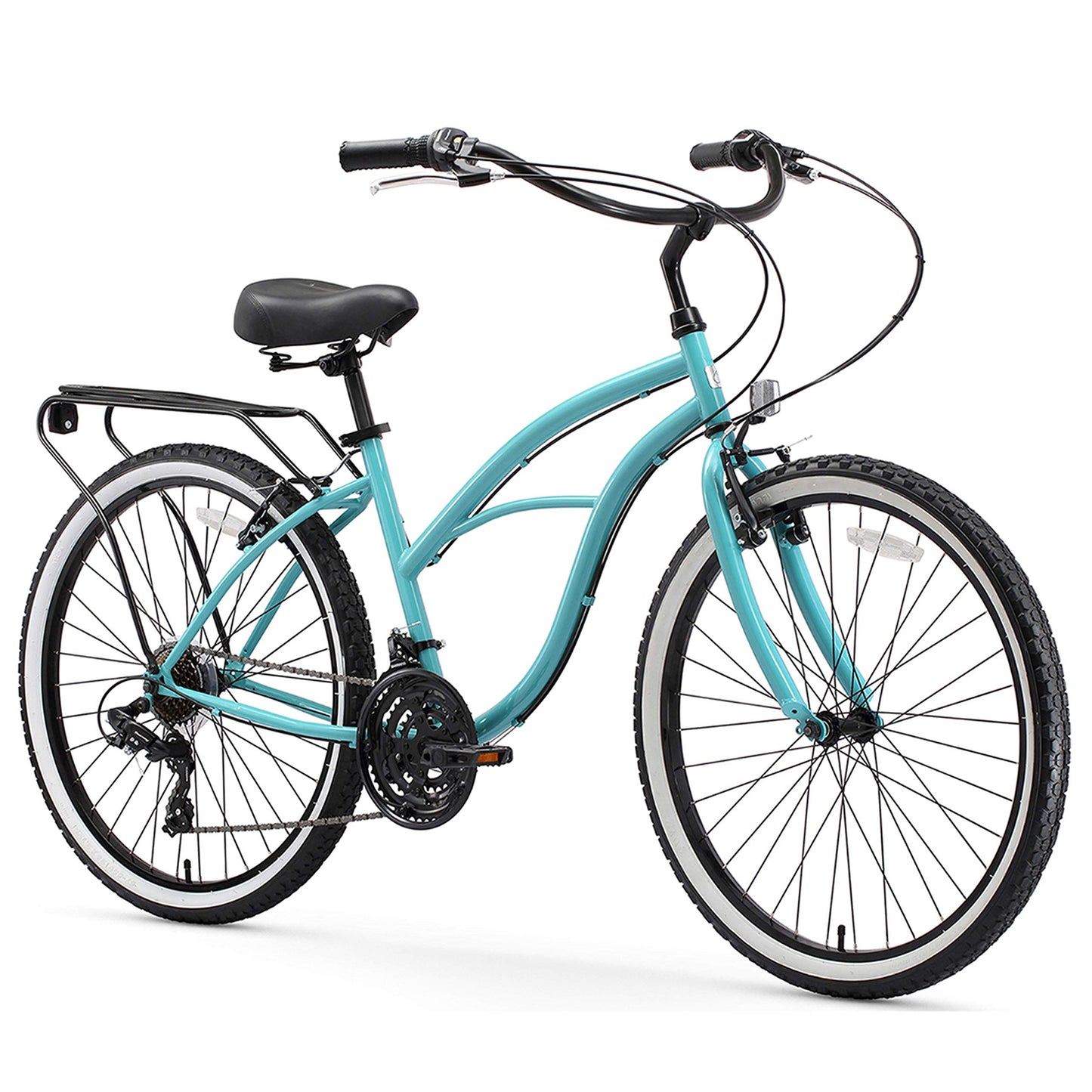 Women's Beach Cruiser Bike Around The Block