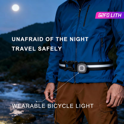Type-C Rechargeable Bike Light Set Front Rear