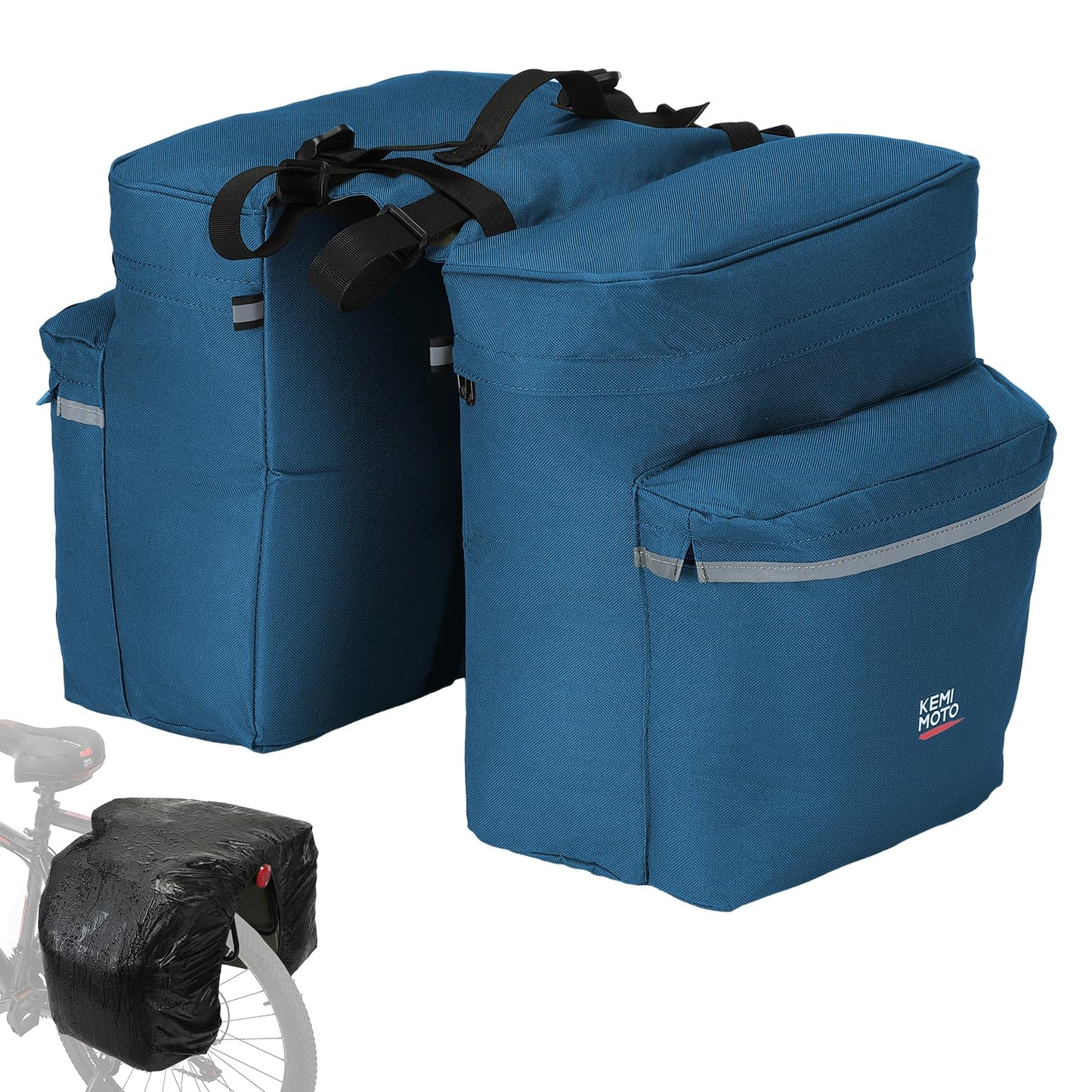 Water Resistant Bike Trunk Pannier Bag