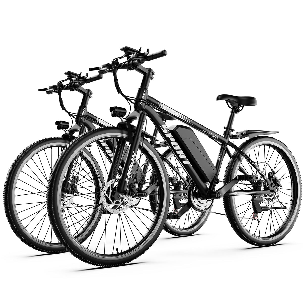1500W Peak Electric Mountain Bike 48V Battery
