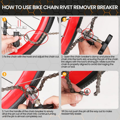 Bike Chain Repair Tool Set with Chain Pliers