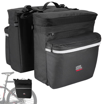 Water Resistant Bike Trunk Pannier Bag
