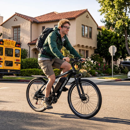 1500W Peak Step-Thru Electric Cruiser Bike