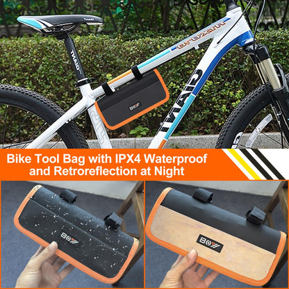 Portable Bike Repair Tool Kit with Pump