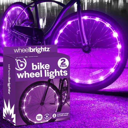 LED Bike Wheel Lights with Weatherproof Design