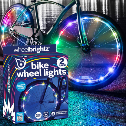 LED Bike Wheel Lights with Weatherproof Design
